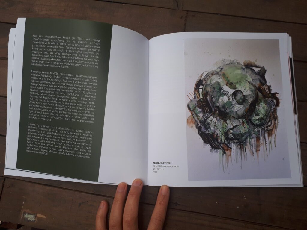 Last Image Show Catalogue by Emergent Art Space and KokoTEN Studio | Gallery. Featured artwork is 'Alien Jellyfish (SOLD)'