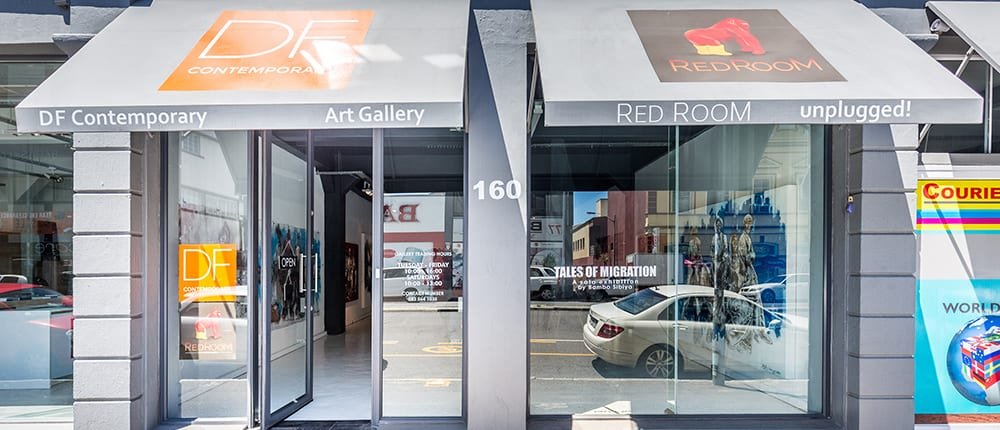 DF Contemporary and Red Room Art Gallery in Woodstock. Image by Metal Windows