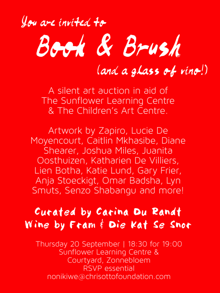 Book and Brush _ Sunflower Learning Centre _ Woodstock _ Caitlin Mkhasibe