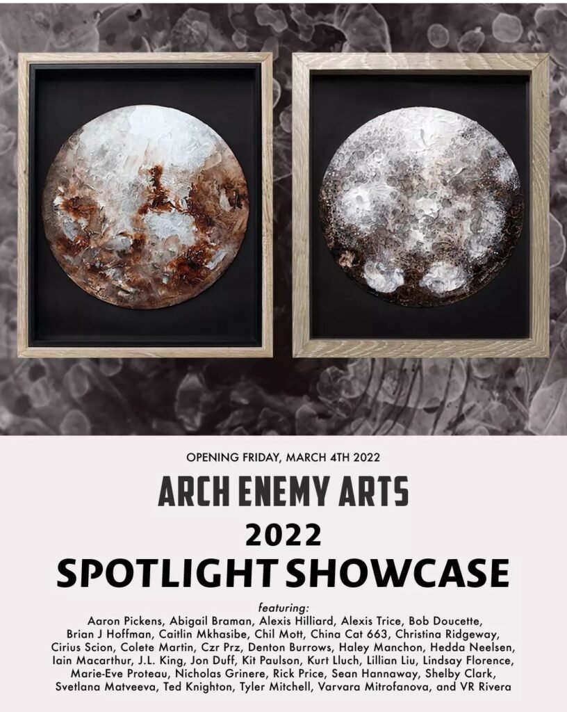 2022 Spotlight Showcase _ Arch Enemy Arts _ Caitlin Mkhasibe _ Social Media Poster