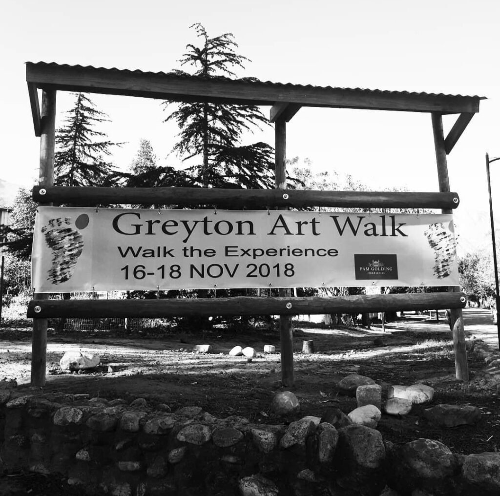 2018 Greyton Art Walk. Sponsored by Pam Golding. Image by Caitlin Mkhasibe