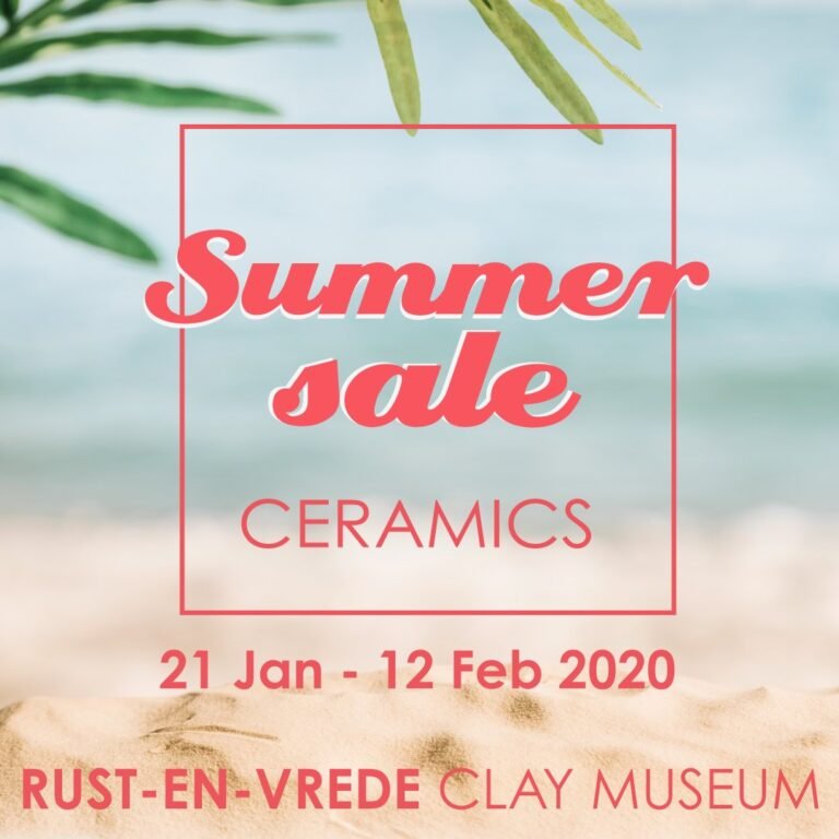 Summer Sale _ Rust en Vrede Gallery and Clay Cafe _ 2020