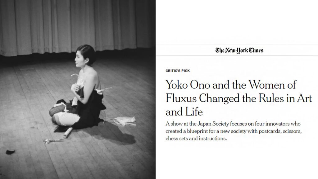 NY Times Critic's Pick_ Out of Bounds Japanese Women Artists in Fluxus