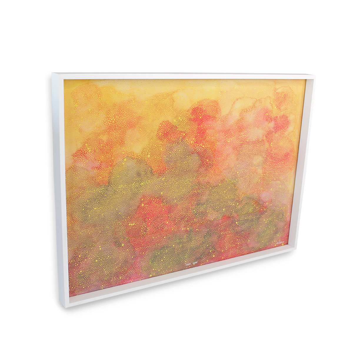 Framed Dawn Yawn archival print