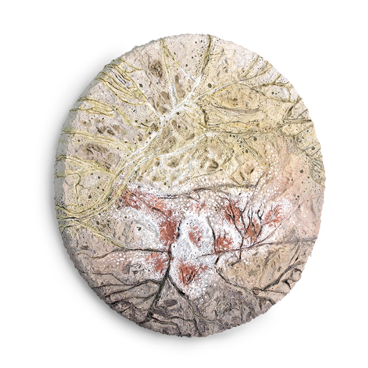 Microcosm planet painting
